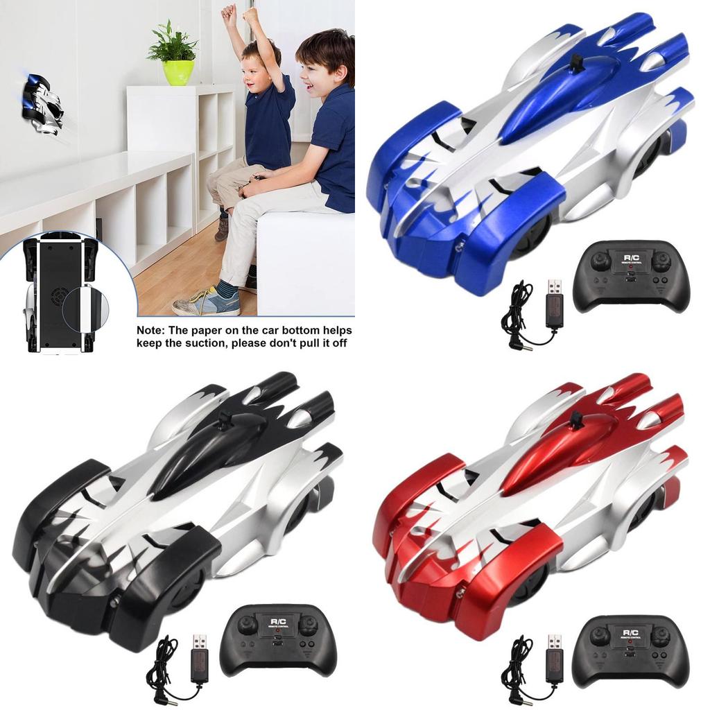 Remote Wall Climbing Control Car Dual Mode Rotating Stunt Headlight Rechargeable