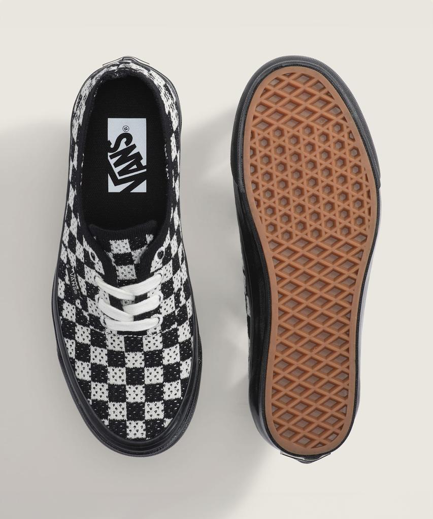Vans Premium Authentic 44 Ek - (Punk Check) Black:Marshmallow / Vn000Ejc1Kp1