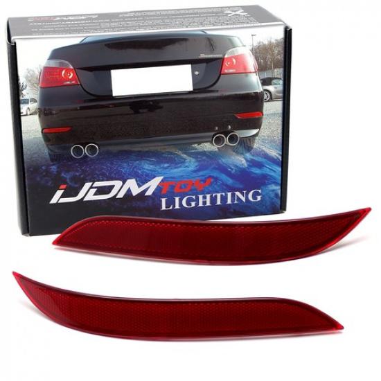 

LH RH OE-Spec Rear Bumper Reflector Replacements For BMW 2003-2007 E60 5 Series