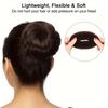 Fashion Elegant Hair Bun Donut Foam Sponge Big Ring Hair Styling Tools Hairstyle Hair Accessories For Girls Women