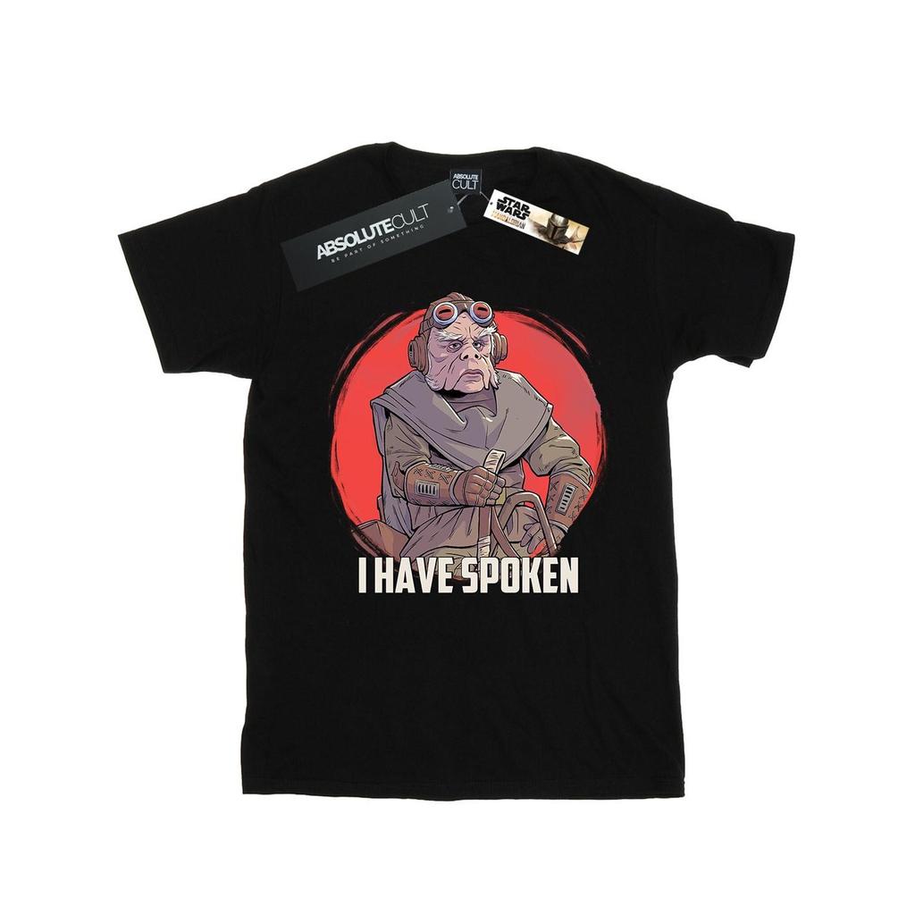 Star Wars Womens/Ladies The Mandalorian I Have Spoken Cotton Boyfriend T-Shirt