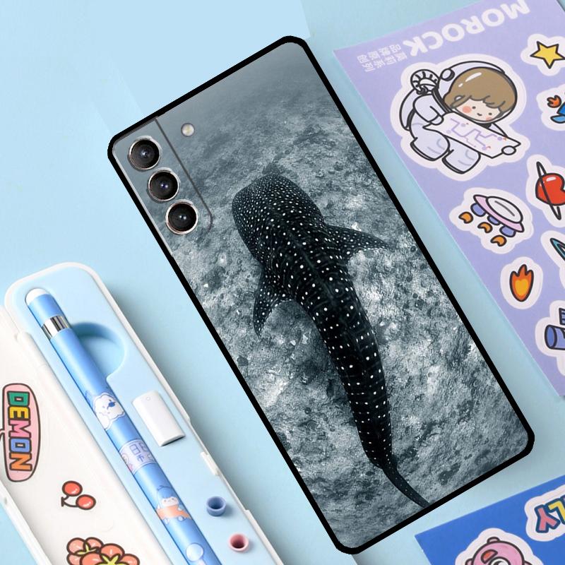 Ocean Whale Shark Animal Case For Samsung Galaxy S23 S22 S21 Ultra S20 FE S9 S10 Note 10 Plus Note 20 Ultra Full Cover