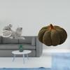 Cat Pumpkin Sculpture Tabletop Ornament Art Crafts Decorative Figurine Animal Statue Stuffed for