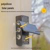 Super Bright Solar Dual-Directional Wall Washer Light - Waterproof Outdoor Villa Courtyard Decorative Spotlight