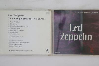 CD LED ZEPPELIN - Song Remains The Same QWSD9601 NOT ON LABEL 1993 Unknown Rock Used