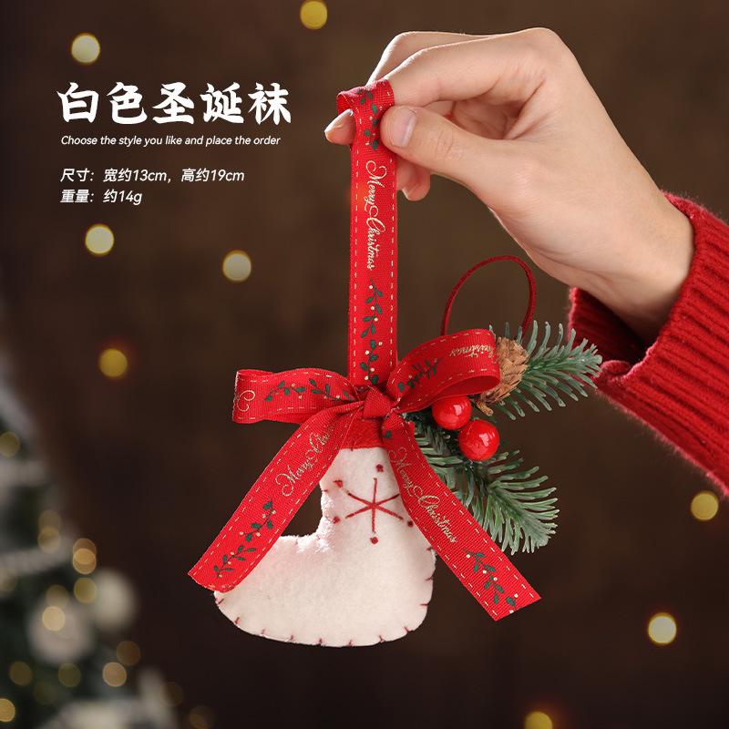 

Christmas Ornament Car Decoration High-quality Holiday Car Pendant Festive Christmas Ornament Set for Wall Door Window Decor