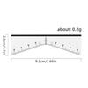 Disposable 20/25Pcs Eyebrow Ruler Sticker Self-Adhesive Eyebrow Tattoo Position Guide Permanent Makeup Mapping Stencils Tool