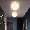 Modern LED Ceiling Light Glass White Ball Wall Lamp Minimalist Bathroom Balcony Bedroom Entrance Light Fixture Indoor Lighting