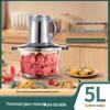 German Multifunctional Meat Grinder and Food Processor with Transparent Glass Cup for Garlic and Chili