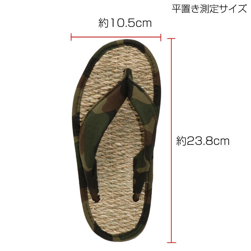 [Shichitoi Wholesaler Aoki Main Store] Casual Rope Sandals for Women (Japanese Pattern, Black)