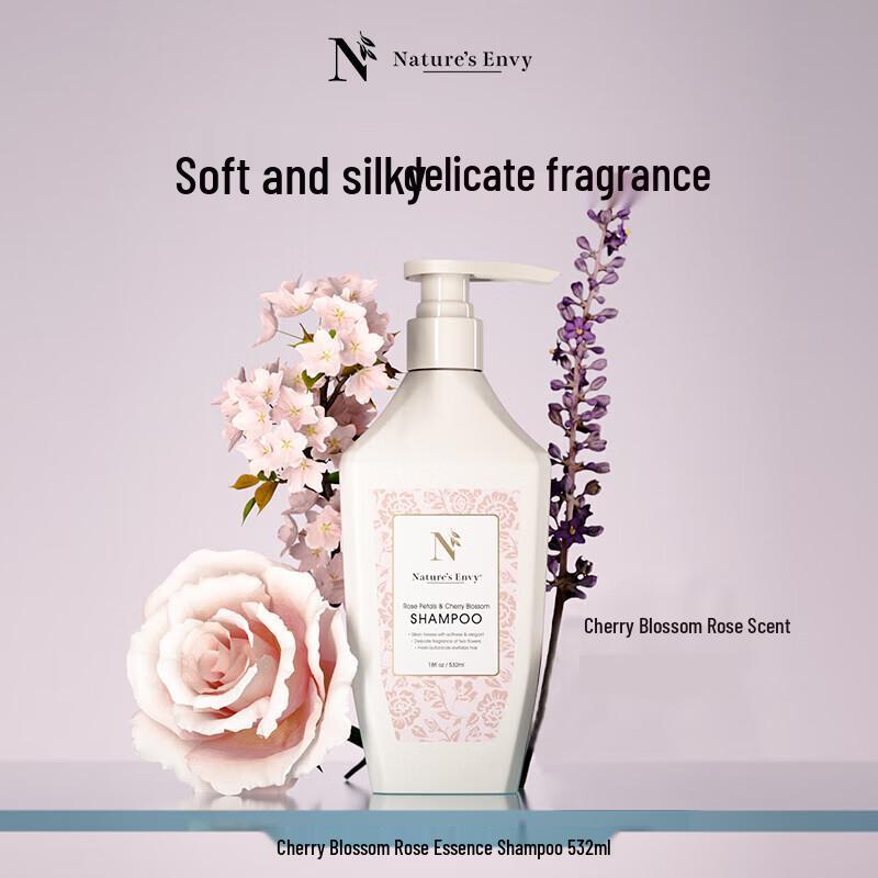 

Nature s Gate Cherry Blossom Rose Essence Shampoo