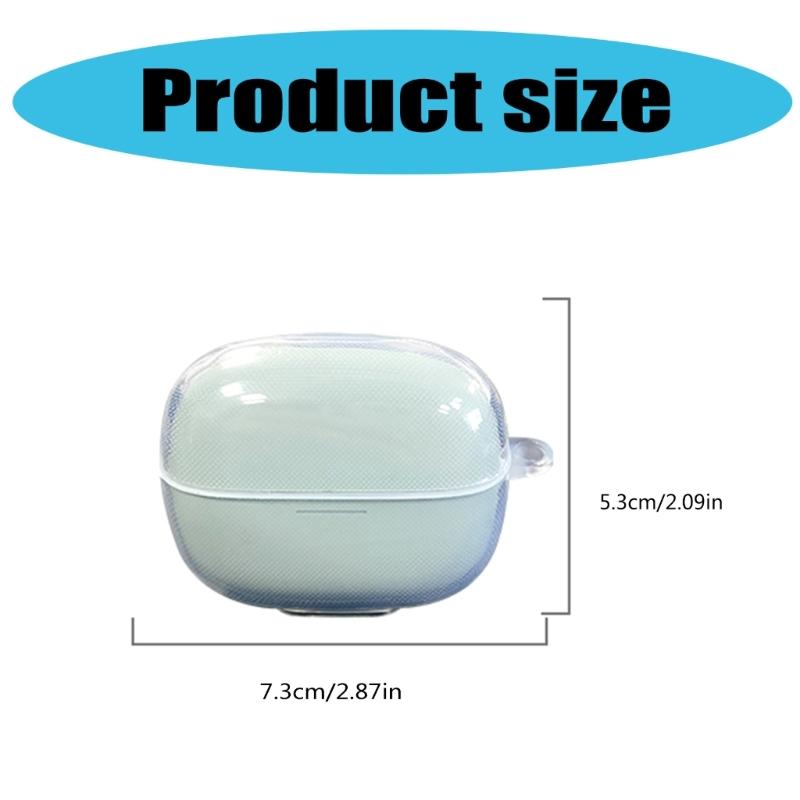 Headphone Cover Shockproof Case Skin Antiscratch Guard Washable Soft Housing Shell Damage Prevention Suitable for Buds 6