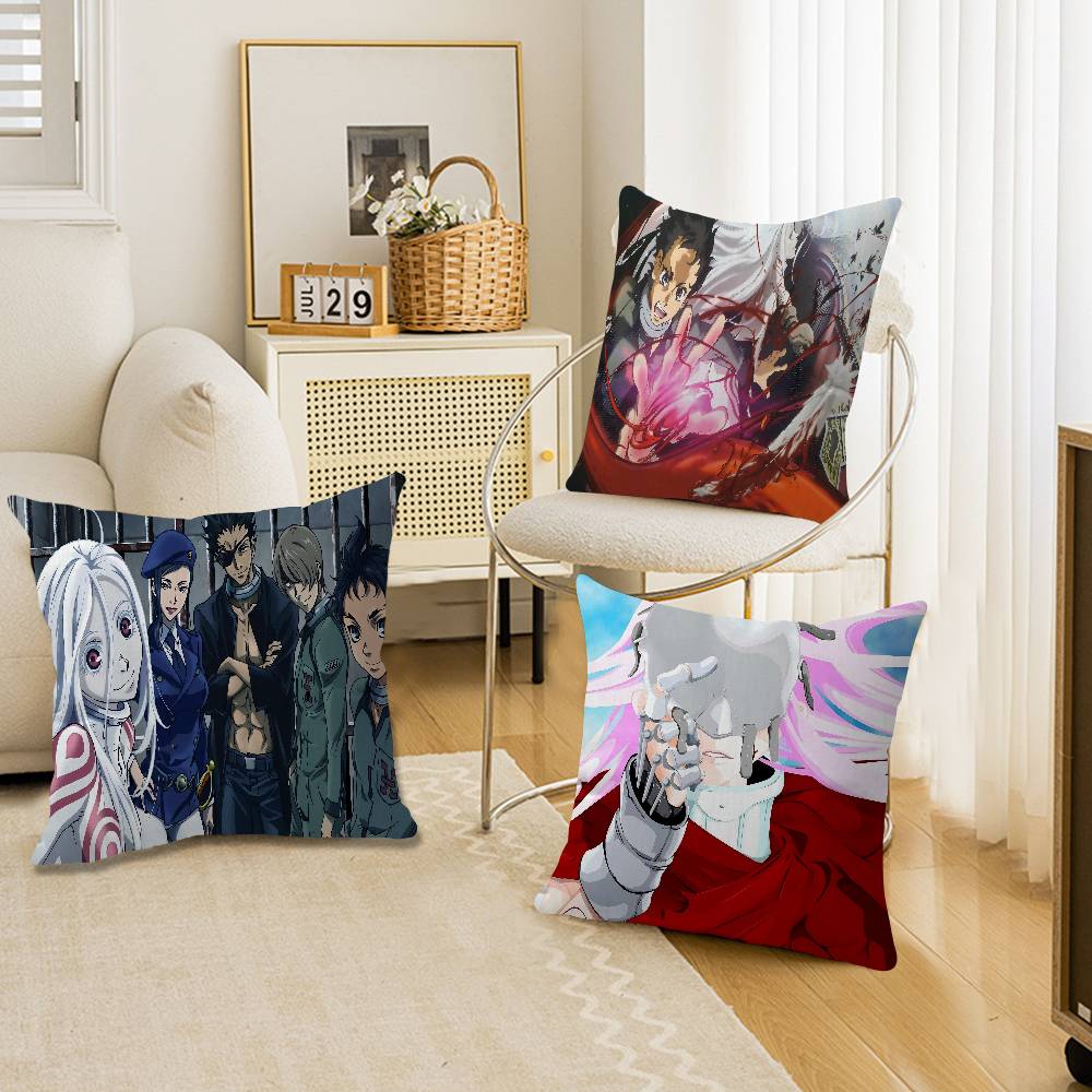 Anime D-DEADMAN W-WONDERLAND Stitch Lucky Dragon Pillow Cover Sofa Cushion Cover Home Room Decoration Children Gift