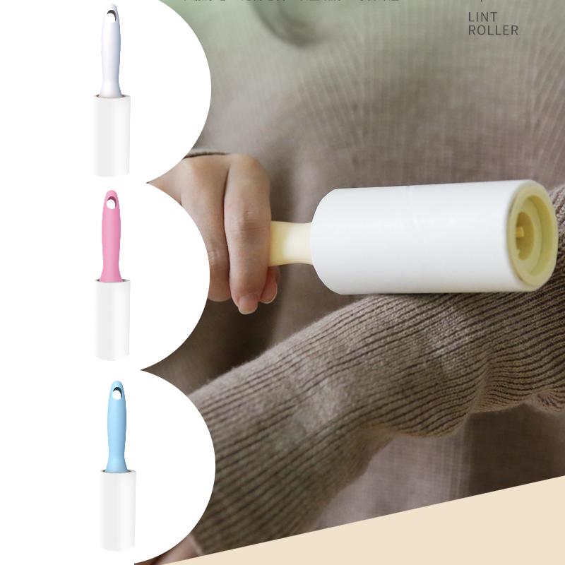 Sticker Hair Absorber Tearable Dust Sticking Paper Portable Removal Roller Brush