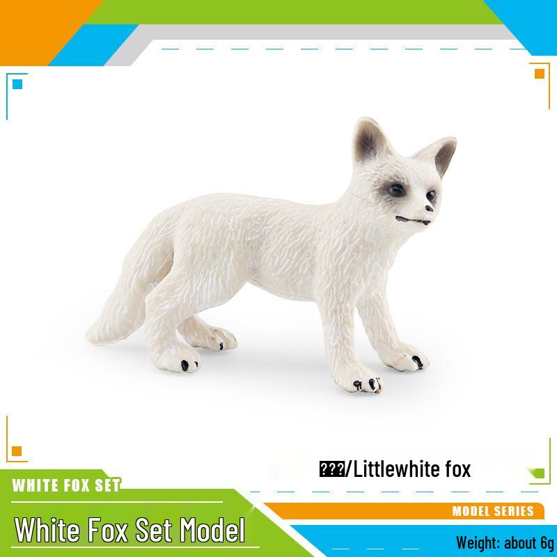 Popular Simulation Arctic Animal Figurines: Polar Bear, Fox, Seal, Walrus, Whale