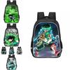 Durable My Hero Academia Oxford Fabric School Bag For Boys And Girls