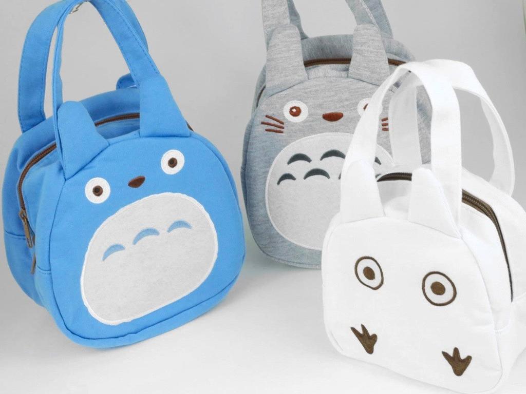 Skater Sweat My Neighbor Ghibli Die-Cut Bag, Totoro, Design, KNBD1-A