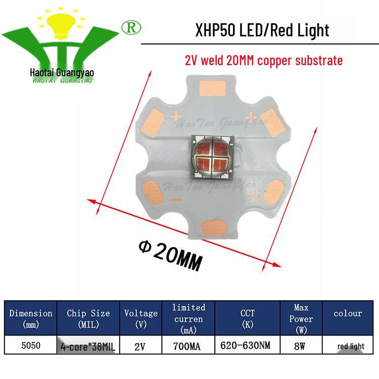 Imitation CREE XHP50 2nd Gen 5050 LED Chip 20W High Power LED Surface Mount Light Source