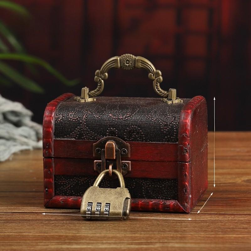 Jewelry Box Vintage Storage Box For Home Office Decor And Collection Gift