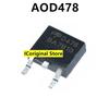 10pcs and Original AOD D478 458 472 404 240 254 417 413A MOS Field Effect Tube The Patch TO252 Electronic Components