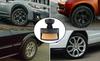 Auto Detailing Brush, Tire Applicator Brush, Soft Bristle Cosmetic Brush, Car Detail Cleaning Brush,