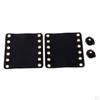 7/8 inch to 1 PU Leather Motorcycle Hand Grips Cover Handlebar for Bobber Chopper -Rennfahrer