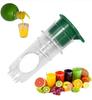 Portable Lemon Squeezer Lightweight Juices Reamer Washable Manual Juices Reamer Tools Supplies Built In Filter for Lemon Orange