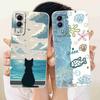 For Vivo Y53s 5G V2111A Case Printed Popular Cartoon Animals Silicone Back Cover For Vivo Y 53S 5G V2058 6.58" Phone Cases Capa
