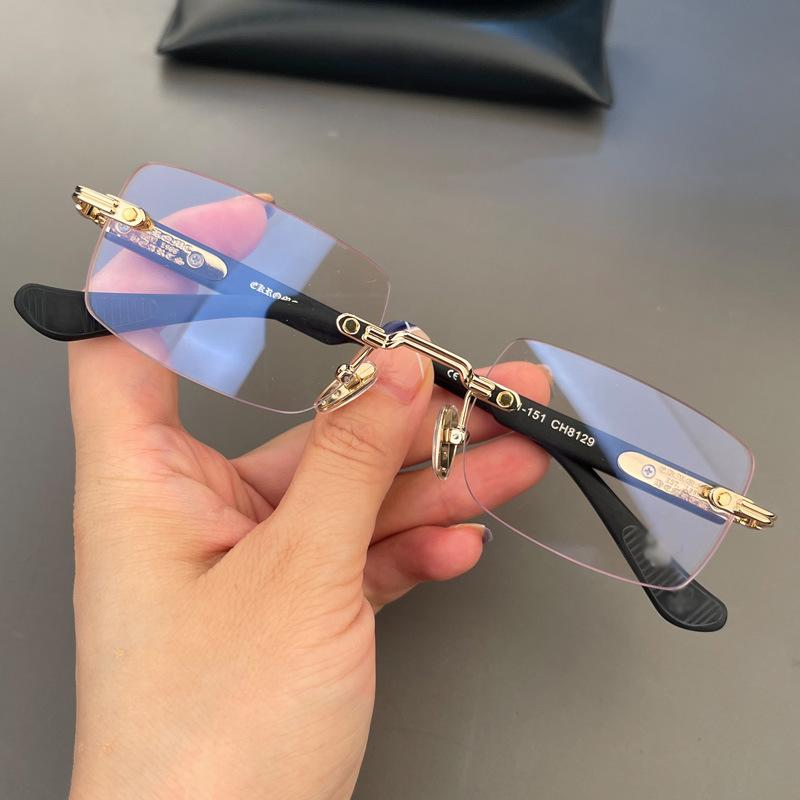 

1 шт. Модные женские и мужские солнцезащитные очки без оправы прямоугольные персонализированные солнцезащитные очки для повседневной жизни винтажные солнцезащитные очки Anti-blue flat mirror