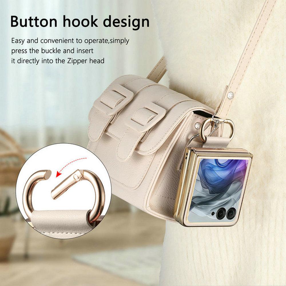 Luxury Case for Motorola Moto Razr 60 Ultra 5G 2025 Armor Leather Back Panel Ring Cover Moto Razr 50 Ultra Case Razr Plus Funda