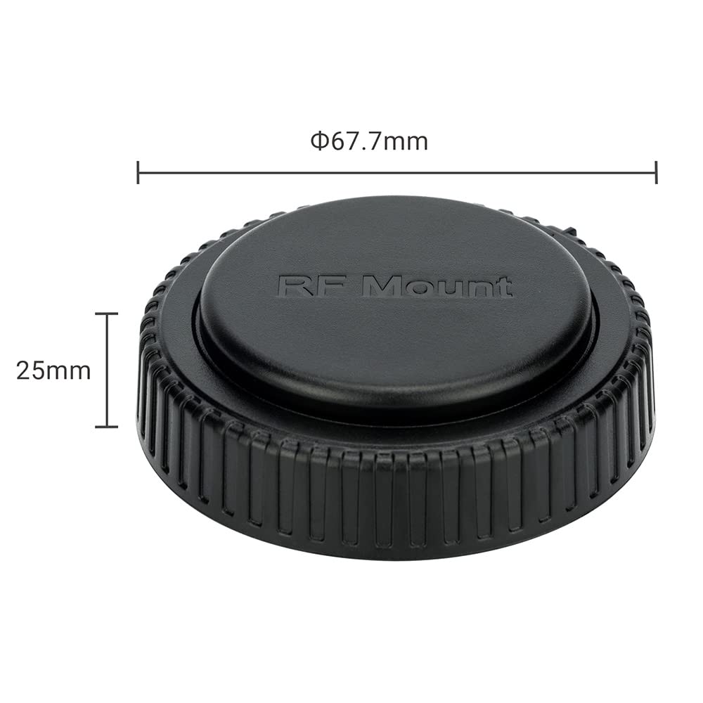 Pack of 2 JJC Lens Caps for Canon Extender Compatible with Canon RF2X Extender RF Compatible Lenses, EXT. RF1.4X & EXT. Lenses,