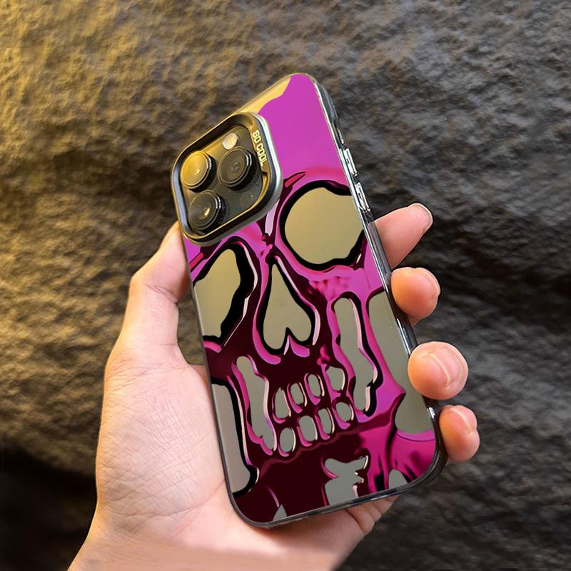 Skull Ghostface Phone Case For iPhone 15 14 13 12 16 Pro Max 11 Pro XR XS X 7 8 Plus TPU Anti Drop Case Shockproof Bumper Cover