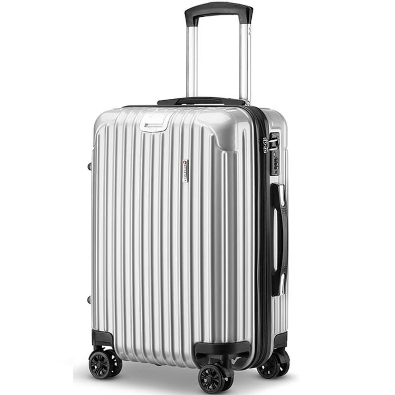 KINGSGEAR ABS+PC Hardshell Zipper Spinner Luggage