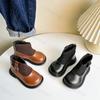 Children Boots Autumn  Kids Short Boot Zipper Girls Boys Comfortable Non Slip Outdoor Ankle Boots Toddler Baby Princess Shoe