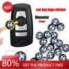 HURV8 2025 Hot 11/14mm Car Key Sticker Logo Car Key Sticker Emblem For X1 X3 X5 X6 X7 1 3 5 6 7 Series G20 G30 G11 F15 F16 G01 G0