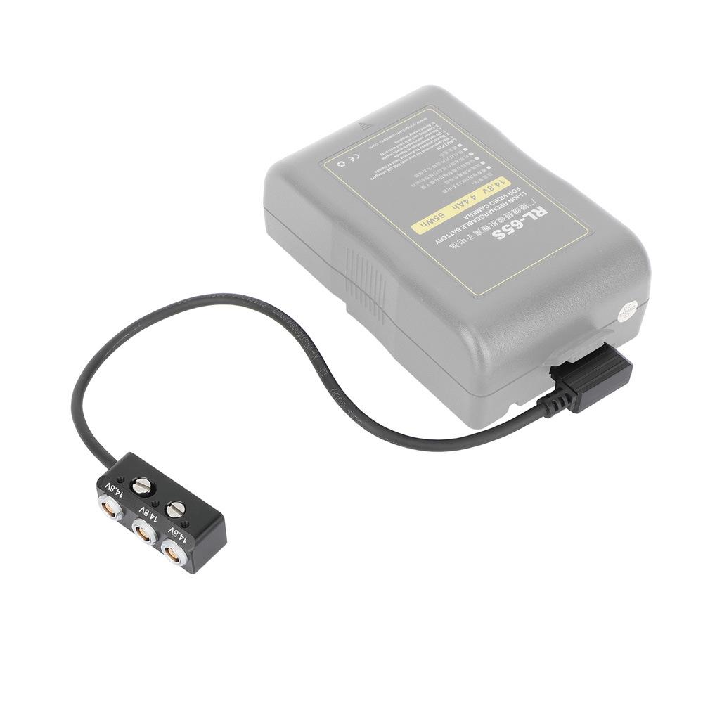 DTAP B to 0B 2-Pin Female Power Expansion Socket with 1/4 Screw