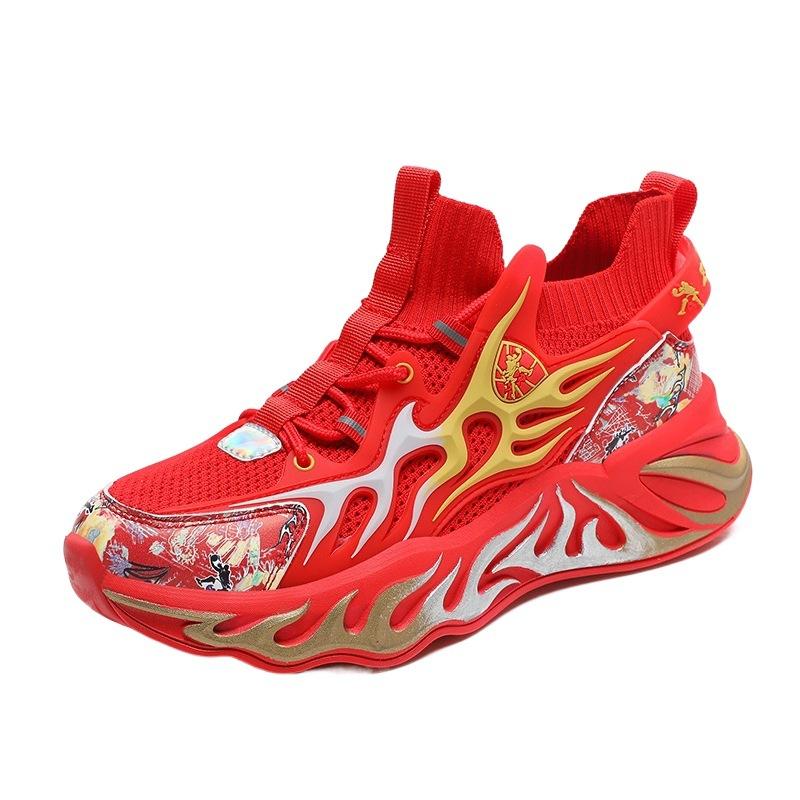 Laufschuhe lässig große Größe Herren Klingen-Schuhe Herren China rot Nataljahr fliegend gewebt Sportschuhe Land