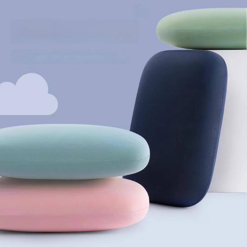 Ice Silk Cooling Pillow Eco-friendly Cool Touch Surface Soft Breathable Neck Support for Home Daily Sleep