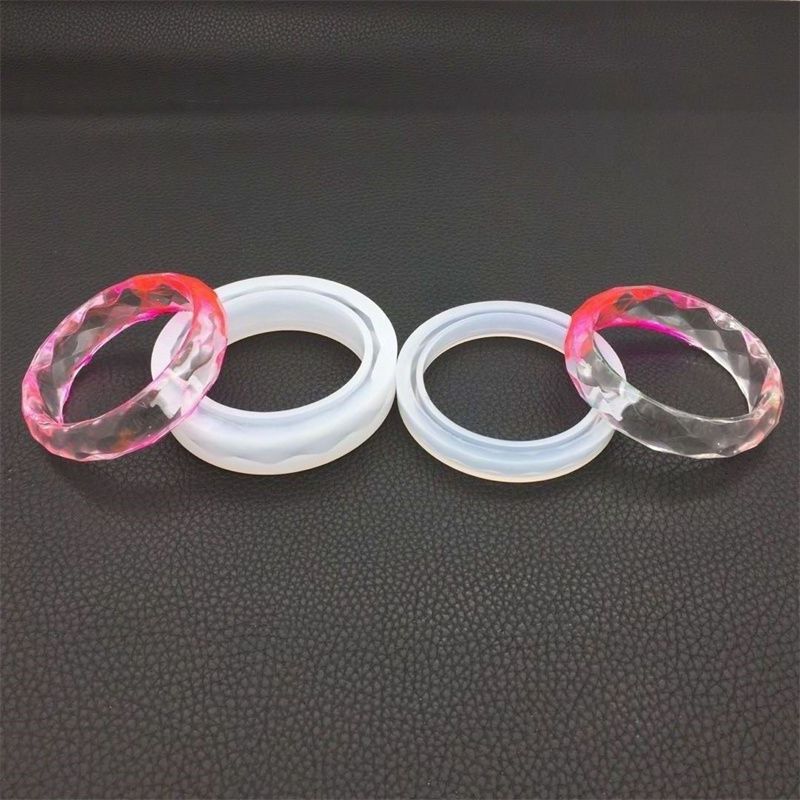 Diamond Surface Mold DIY Ornament Diamond Surface Bracelet Model Bracelet Silicone Crystal Glue Dried Flower Resin