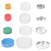 Cloth Bag Cover Buttons Kit Round Button Base DIY Handmade Crafts Buckle Making Tools Cover Buttons Assembly Tool Cover Buttons