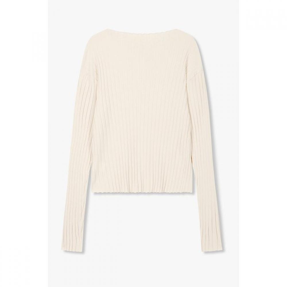 STUDIO TOMBOY Women S Ribbed Two Way Cardigan 9106251202