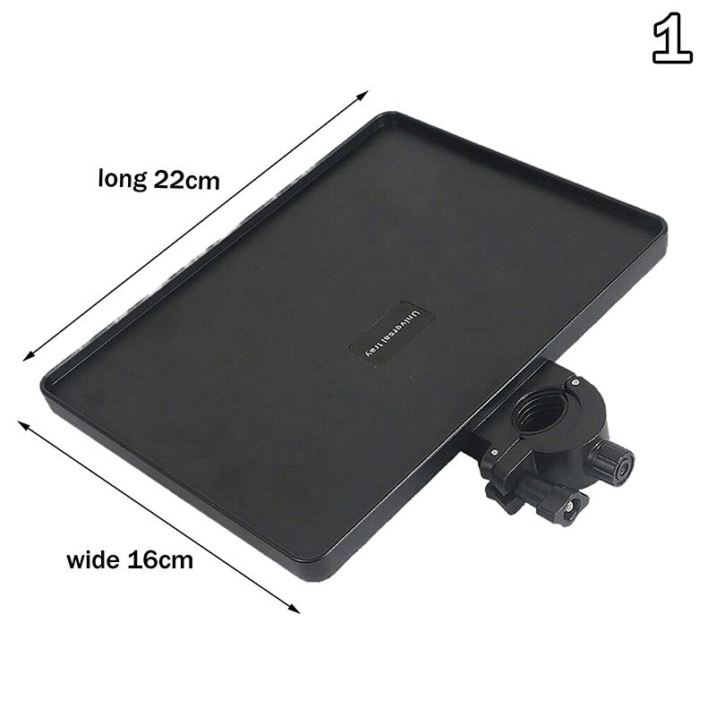 Universal Adjustable Lash Tray Holder Clip-On Stand for Ring Light Eyelash Extension Organizer Beauty Accessories Clamp Stand