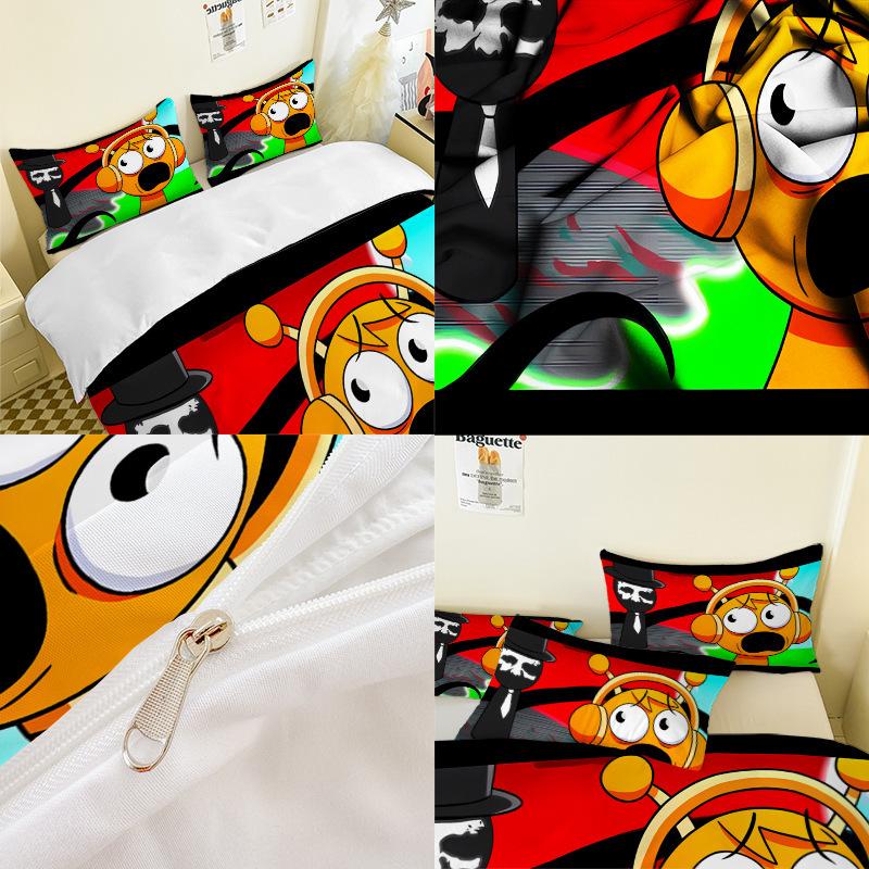 Mote trykkingsteknologi, 3D digitaltrykk, sengetøy, dynetrekk, putetrekk, tredelte sett