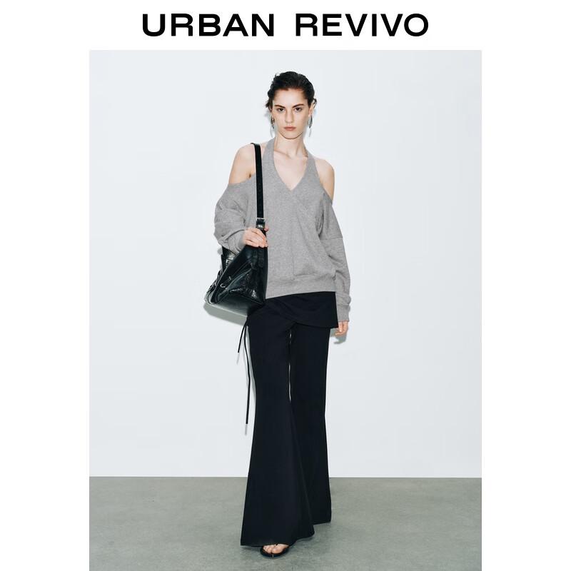 

UR Women s Halter Neck Backless Sweatshirt S