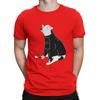 Crazy Funny T-Shirt for Men Crew Neck Cotton T Shirt The 1975 Band Short Sleeve Tees Summer Clothes