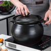 ZISIZ Double-Handle Threaded Soup Pot