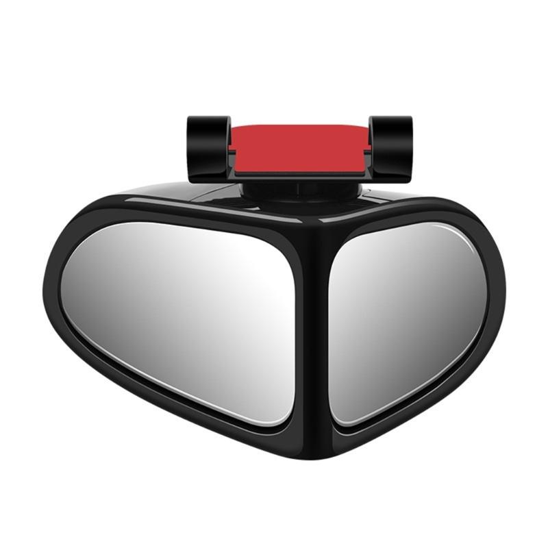 Safe Drive Auxiliary Blind Spots Reflectors Glass 360 Degree Flexible Rotation High Definition Wide Angle Lens for Car