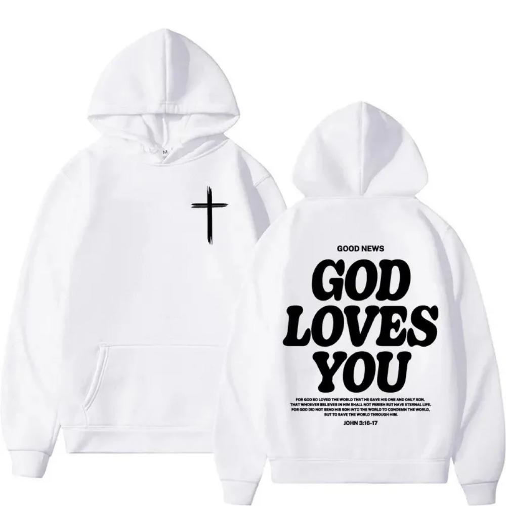Fashion Men Women Print Hoodies Letter Print Oversized Long Sleeve Pullover Casual Kids Hoodies Sweatshirt Clothing