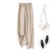 Cypress House Women's Elastic Waist Wide-Leg Casual Pants