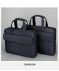 Men's Casual Oxford Multi-Layer Travel Briefcase - Large Capacity Laptop & Business Handbag